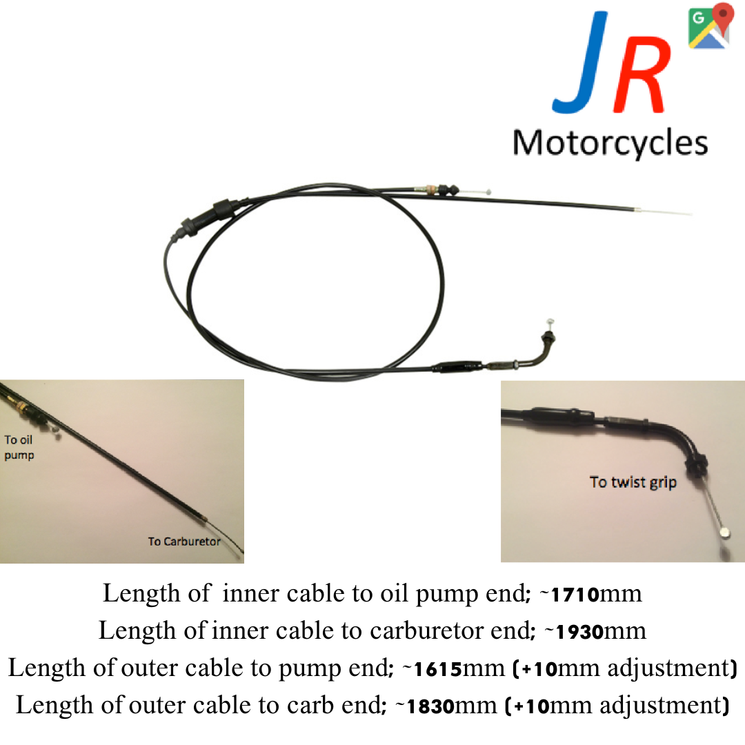 Honda dio af34 throttle cable | Imported from Japan image 0