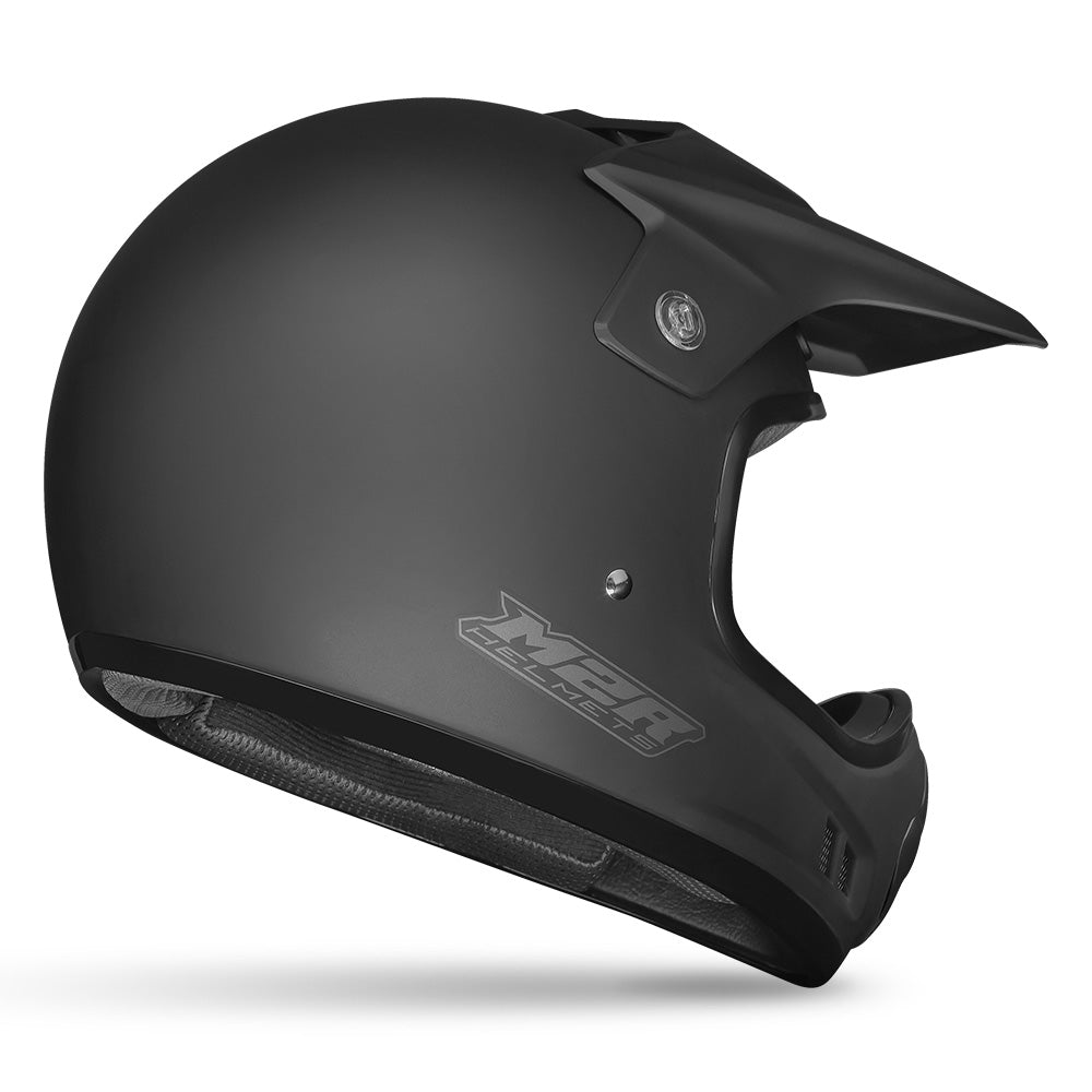 M2R MX2 Junior Solid - Matte Black