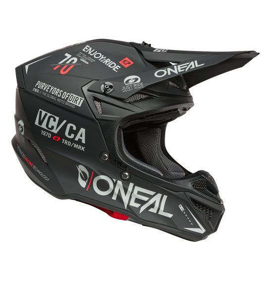 O'Neal 2026 5SRS BRAND Helmet - Black/Grey