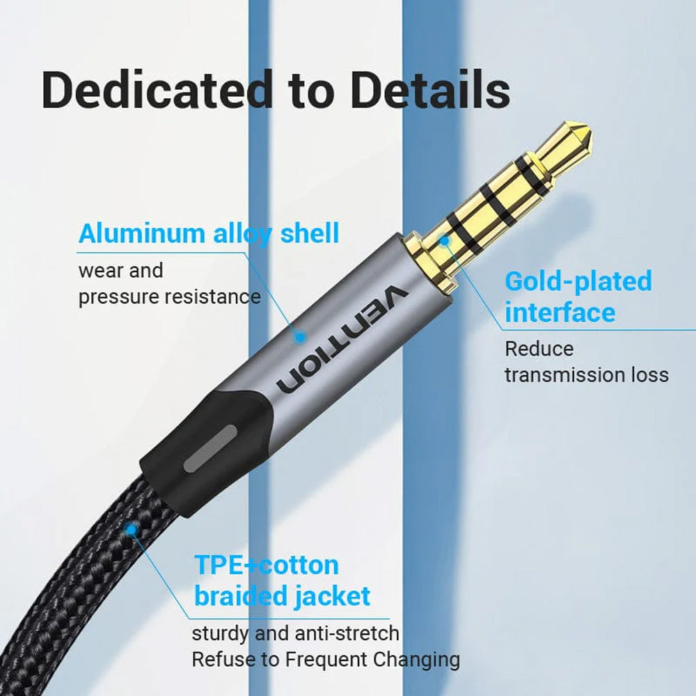 VENTION AUX 3.5MM TO 3.5MM TRS CABLE 50CM FOR SKAA AKIKO/RUSH