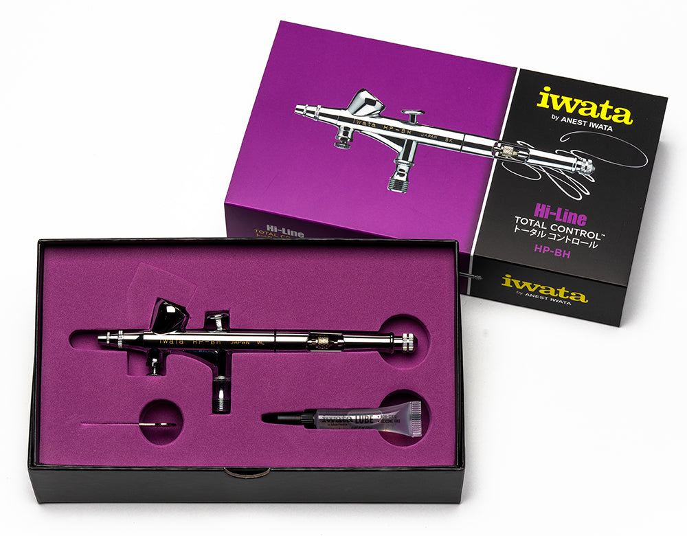 IWATA GRAVITY AIRBRUSH HI-LINE MICRO CONTROL 0.2MM H2100