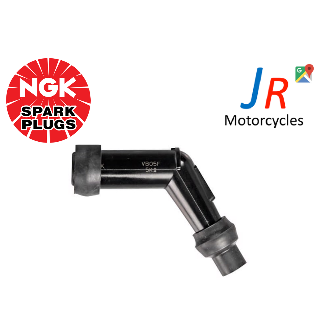 Genuine NGK VB05F Resistor Spark Plug Cap Black (8032) | Imported from Japan image 0