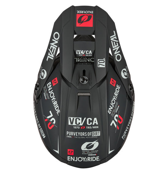 O'Neal 2026 5SRS BRAND Helmet - Black/Grey